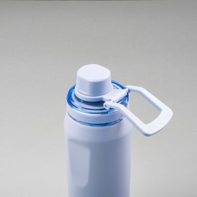 Tampa de Garrafa Térmica PACCO Vyta 500ml com design sofisticado em aço inoxidável