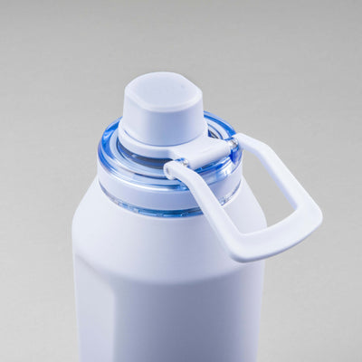 Garrafa Térmica PACCO Vyta 1200ml em aço inox, com design elegante, mantém bebidas frias ou quentes por horas, ideal para treinos intensos.