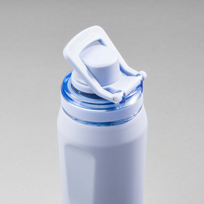 Tampa da Garrafa Térmica PACCO Vyta 650ml com design elegante em branco.