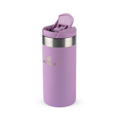 Garrafa Térmica Aerolight Transit | 354ml em cor lilás com design compacto e isolamento térmico ideal para qualquer momento do dia.