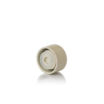 Mini garrafa térmica Pocket Bottle 150ml PACCO na cor creme