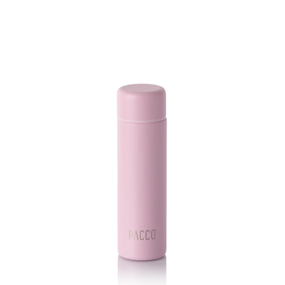 Mini garrafa térmica Pocket Bottle 150ml PACCO na cor sweet rose