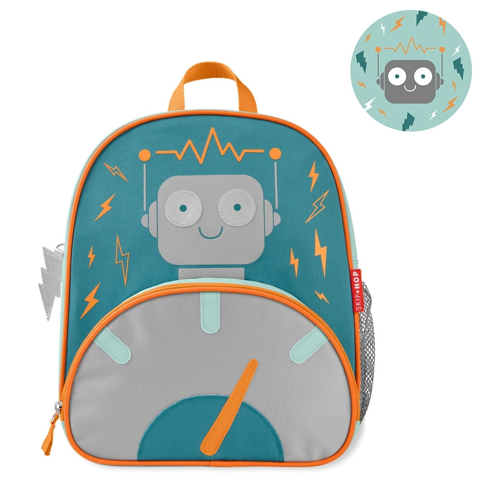 Mochila Infantil Spark Skip Hop Robô, vista frontal, foto 12 de 13