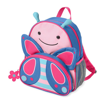 Mochila Infantil Zoo Skip Hop Borboleta, vista frontal