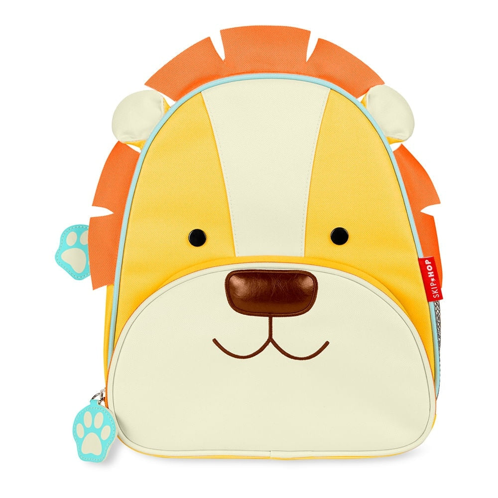 Mochila Infantil Zoo Skip Hop Leão, vista frontal
