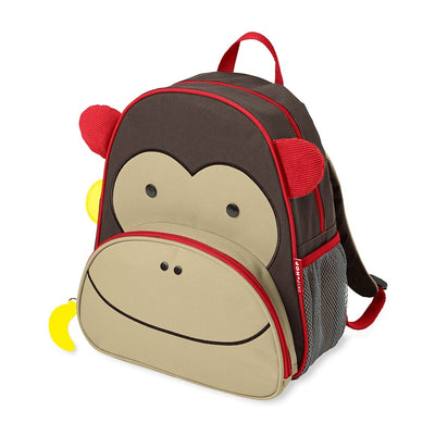 Mochila Infantil Zoo Skip Hop Macaco, vista frontal