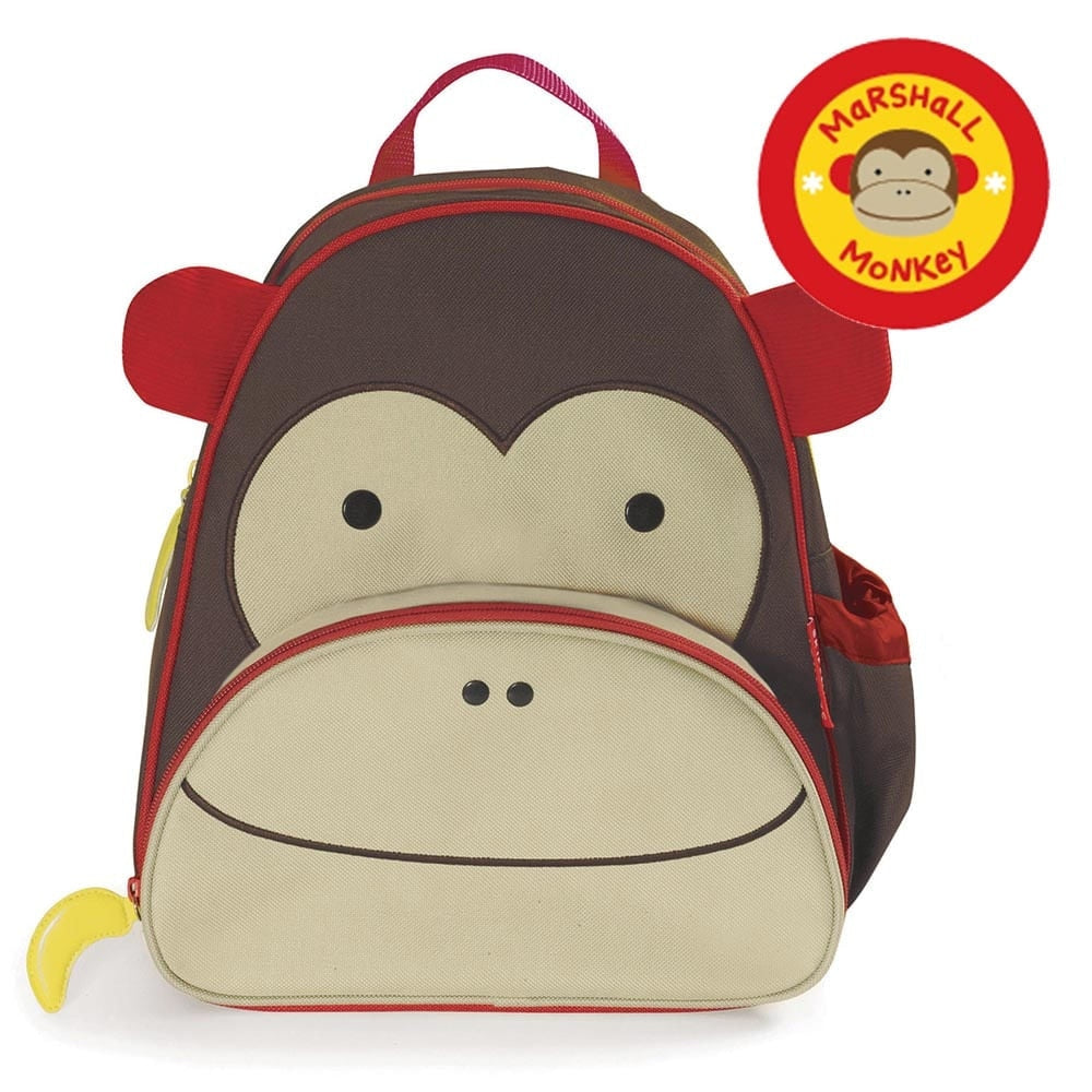 Mochila Infantil Zoo Skip Hop Macaco, vista frontal, foto 25 de 31