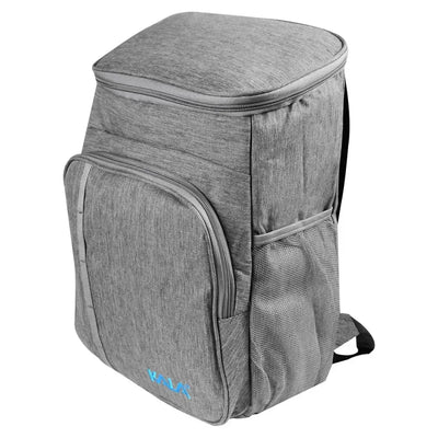 Mochila térmica 18L KALA com 2 bolsos frontais na cor cinza