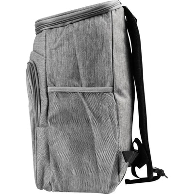 Mochila térmica 18L KALA com 2 bolsos frontais na cor cinza