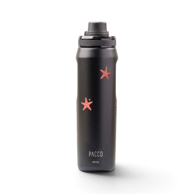Garrafa Térmica PACCO Vyta 650ml Ocean Blush Preta
