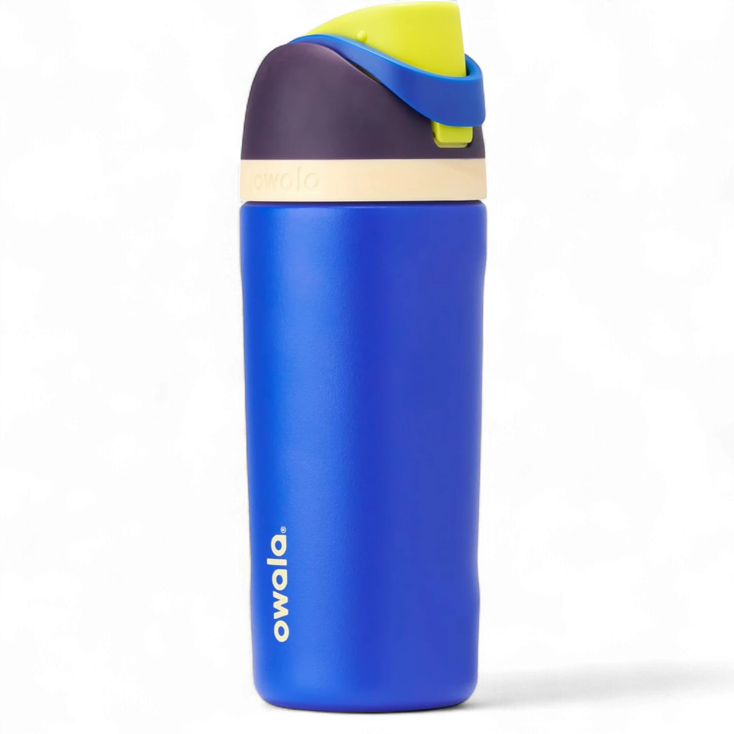 Garrafa Térmica Owala FreeSip - 470ml | 16oz azul, design moderno com canudo embutido e isolamento térmico eficiente.