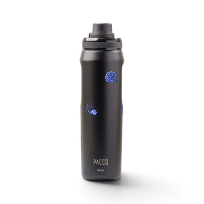 Garrafa Térmica PACCO Vyta 650ml Porcelana de Coalas Preta