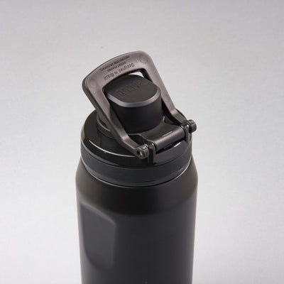 Garrafa Térmica PACCO Vyta 350ml em aço inox 18/10, tampa ergonômica, ideal para uso diário, trabalho, academia ou viagens.