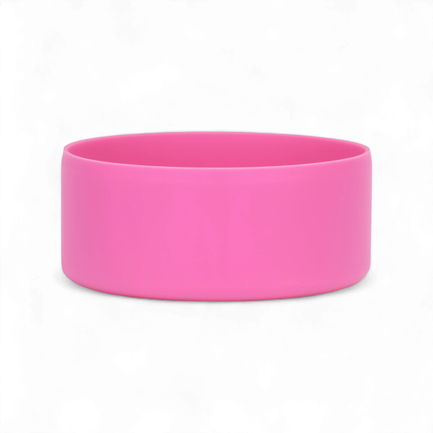 Protetor de Silicone G - by empório em silicone rosa para garrafas de 950-1200 ml, proteção contra riscos e batidas.