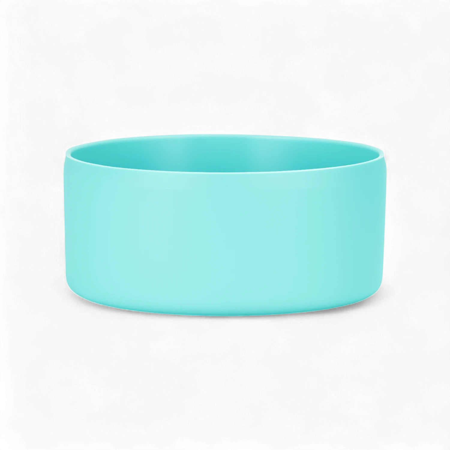 Protetor de Silicone G - by empório em azul, ideal para garrafas de 950-1200 ml, com base antirrisco resistente e flexível.