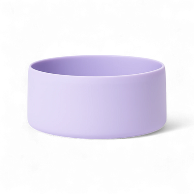 Protetor de Silicone G - by empório, protetor antirrisco roxo para garrafas de 950-1200 ml, acessório flexível e lavável.