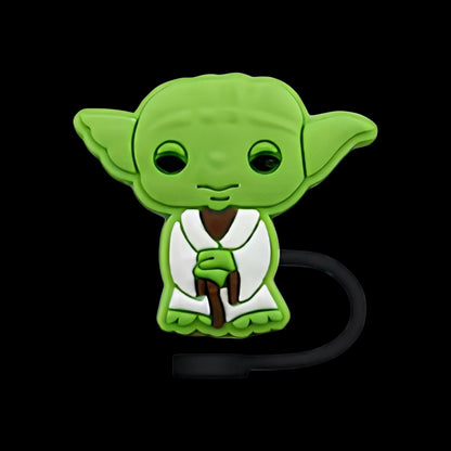 Protetor de Canudo Quencher - Variados com design de personagem verde