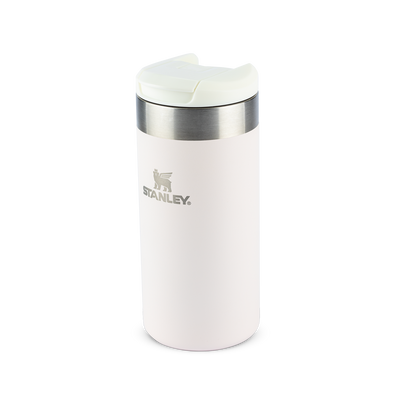 Garrafa Térmica Aerolight Transit | 354ml branca com isolamento térmico para bebidas quentes e frias, ideal para uso diário e atividades ao ar livre.