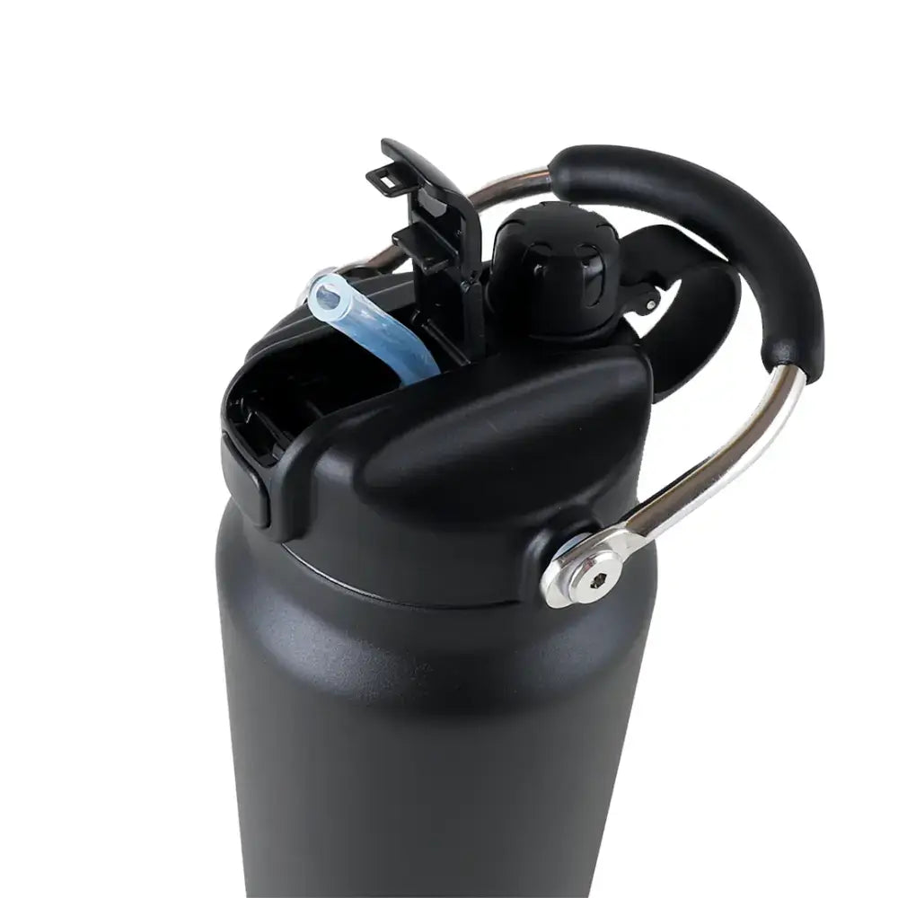 Garrafa Térmica Kouda Serrano – 1,5L em aço inox, 8h quente e 18h frio, com tampa hermética e design compacto.