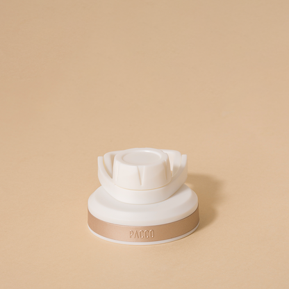 Tampa PACCO Stiff em polipropileno com vedação de silicone para fechamento hermético sem vazamentos. Design arrojado e funcional.