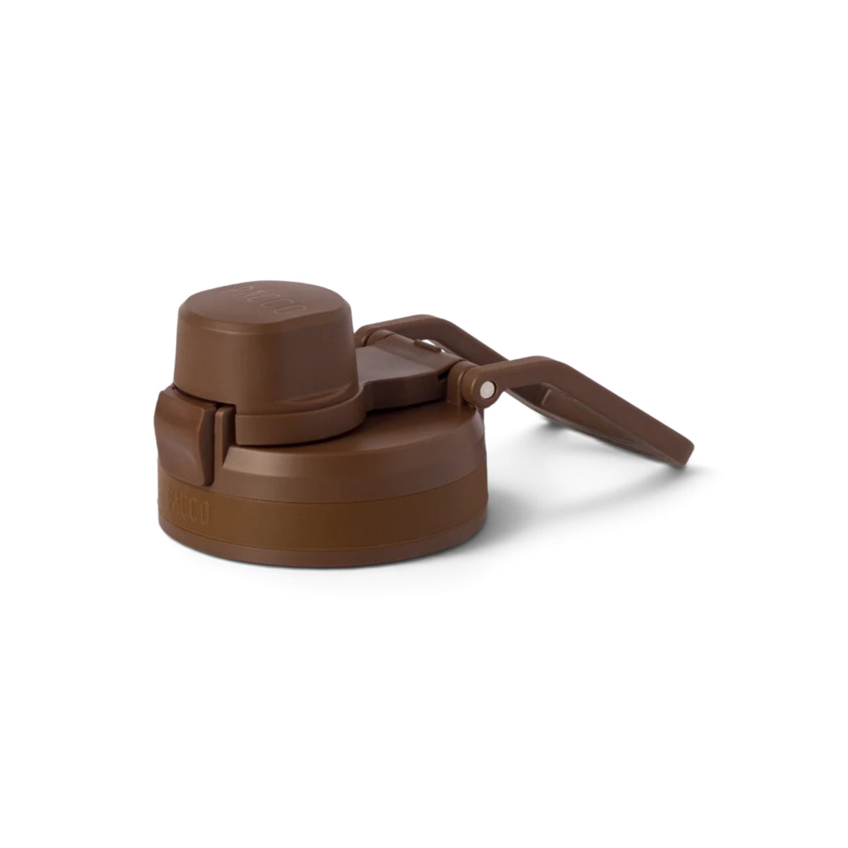 Tampa Clickflow PACCO na cor Chocolate