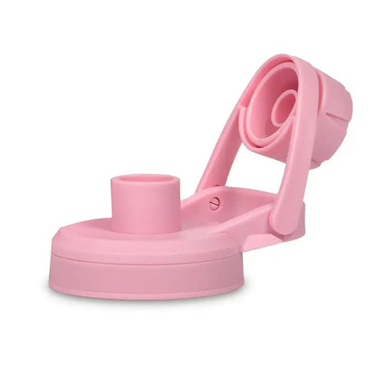 Tampa Goldentec Original rosa para garrafa térmica, encaixe preciso e vedação segura. Compatível com linha GT Colors. Sustentável e livre de BPA.