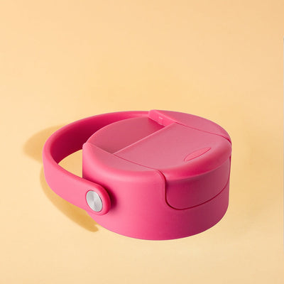 Tampa PACCO Easy com Canudo na cor Rosa Cristal