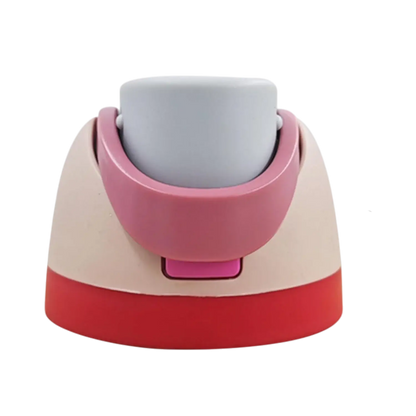 Tampa de Reposição para Garrafa Owala FreeSip – Compatível com Todos os Tamanhos em vermelho e rosa claro