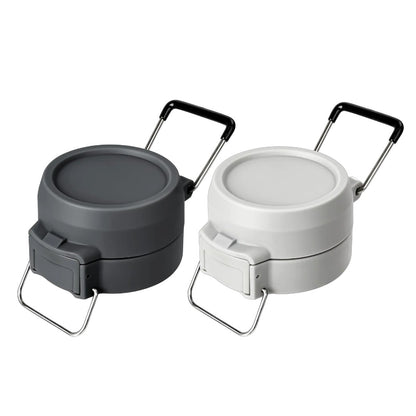 Tampa para Garrafa Quick Flip cinza e branca, ideal para substituição de alta qualidade, garante a funcionalidade das garrafas.