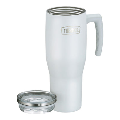 Thermos Copo Térmico Aruba com Canudo -1,1L em aço inoxidável com isolamento a vácuo, ideal para bebidas frias e quentes.