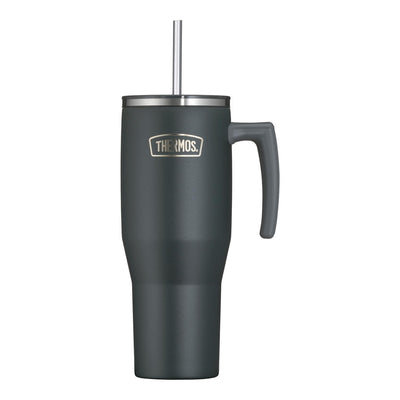 Thermos Copo Térmico Aruba com Canudo -1,1L em inox com alça e canudo