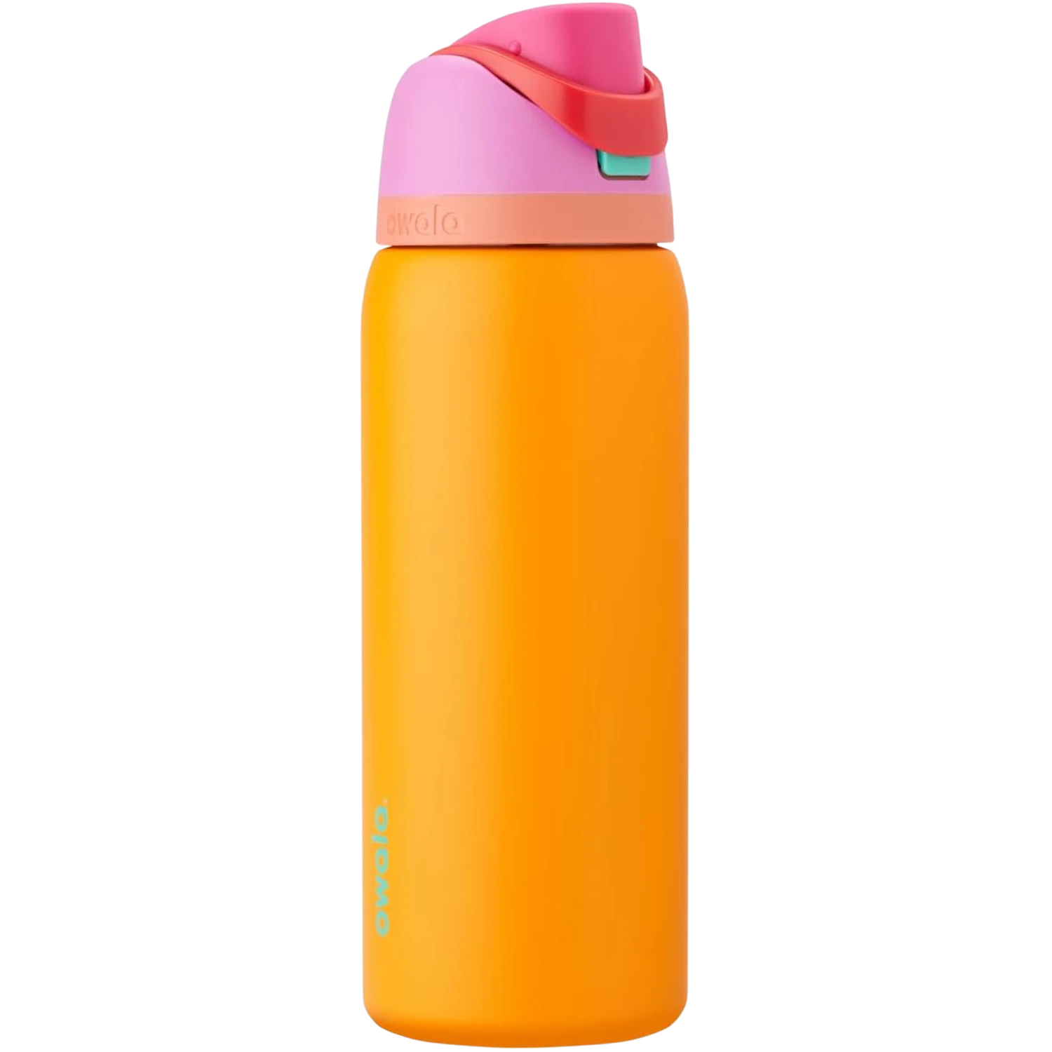 Garrafa Térmica Owala FreeSip - 946ml | 32oz, bico patenteado, tampa vedação, isolamento tripla parede, design slim, cor vibrante.
