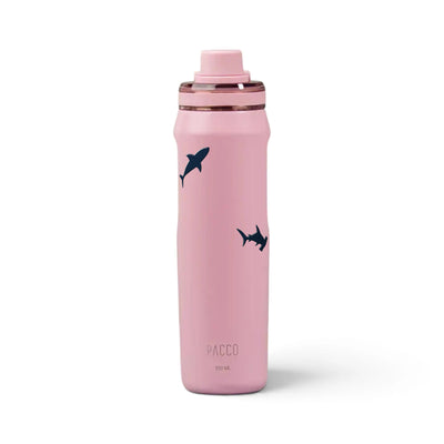 Garrafa Térmica PACCO Vyta 650ml Tubarões Sweet Rose