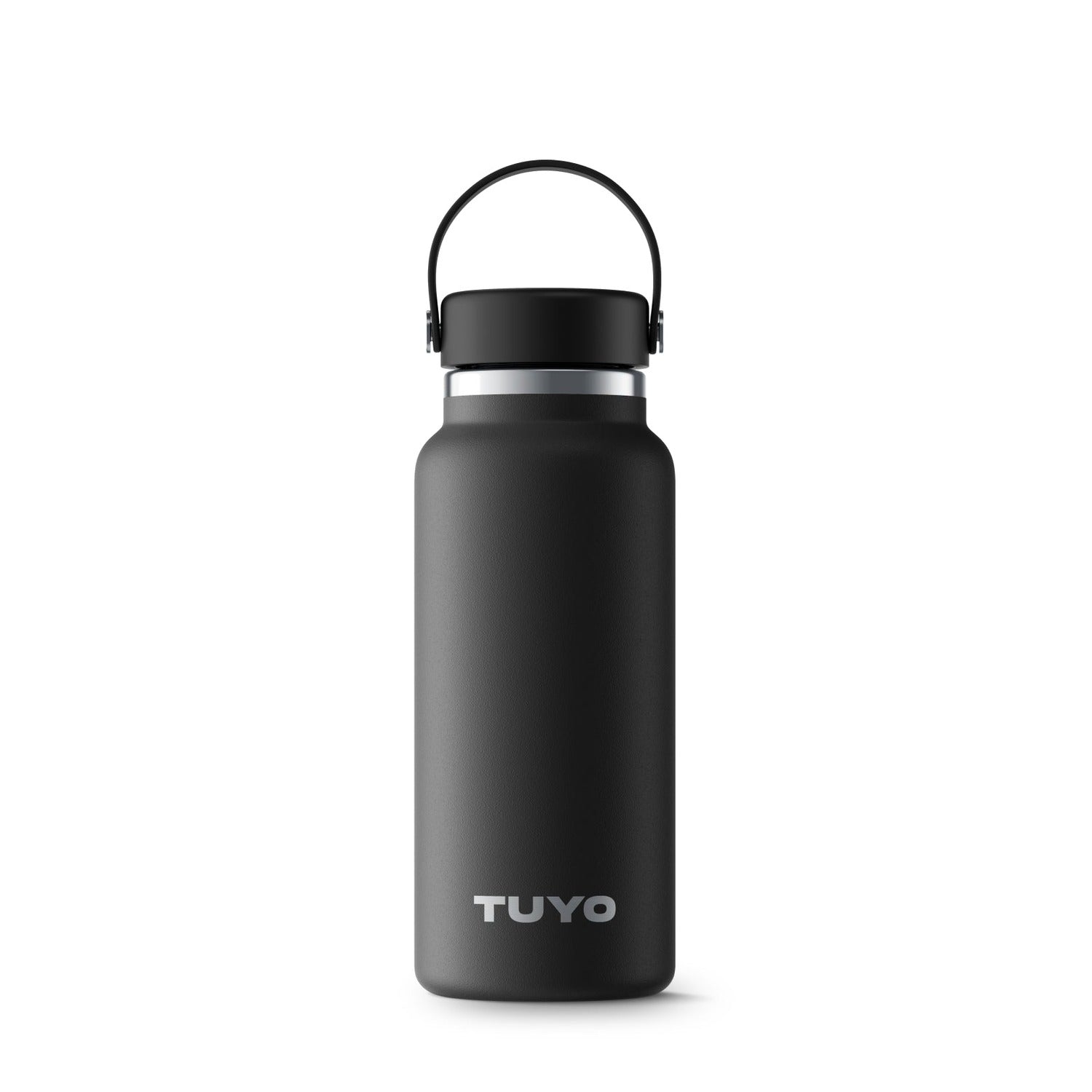 Garrafa Térmica Tuyo - 1000ml em inox, mantém líquidos frios por 24h e quentes por 12h, design moderno e capacidade ideal para hidratação diária.