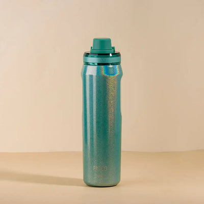 Garrafa Térmica Vyta 650ml PACCO | PEDRAS PRECIOSAS com design elegante e isolamento térmico em aço inox para bebidas quentes e frias.