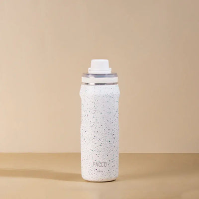 Garrafa Térmica PACCO Vyta 500ml em aço inox tela fundo bege