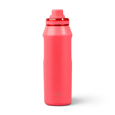 Garrafa Térmica PACCO Vyta 950ml rosa, inovação em isolamento térmico, mantém bebidas em temperatura ideal por horas.