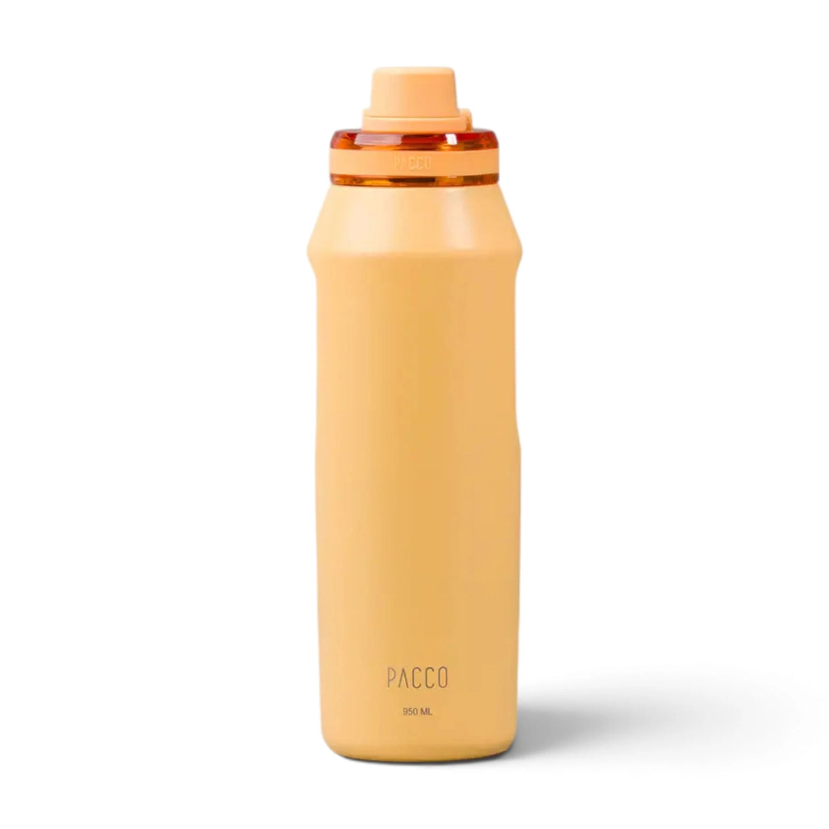 Garrafa Térmica PACCO Vyta 950ml na cor Yellow Crush